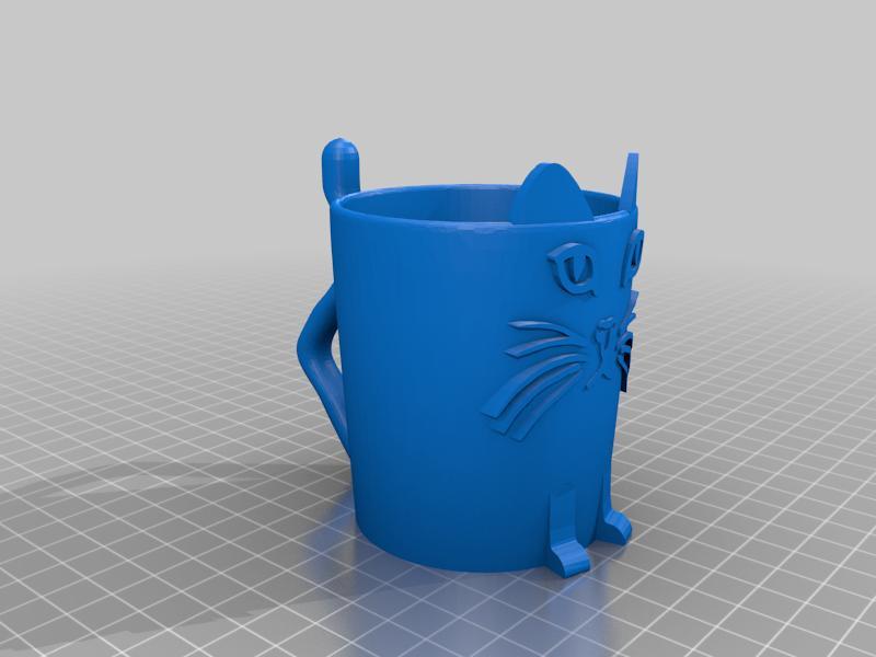 Cat Cup with Ears Cup holder
