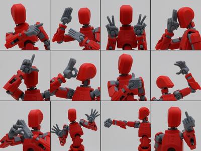 Dummy 13 - extra hand poses
