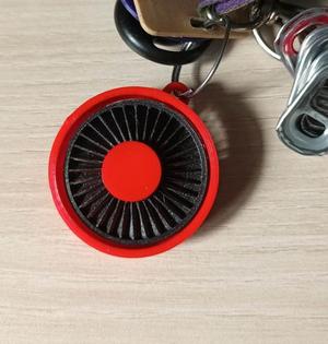 Turbine keychain