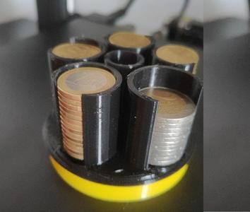 Monedero Euro Sobremesa