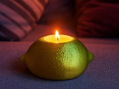 Lemon Candle Holder