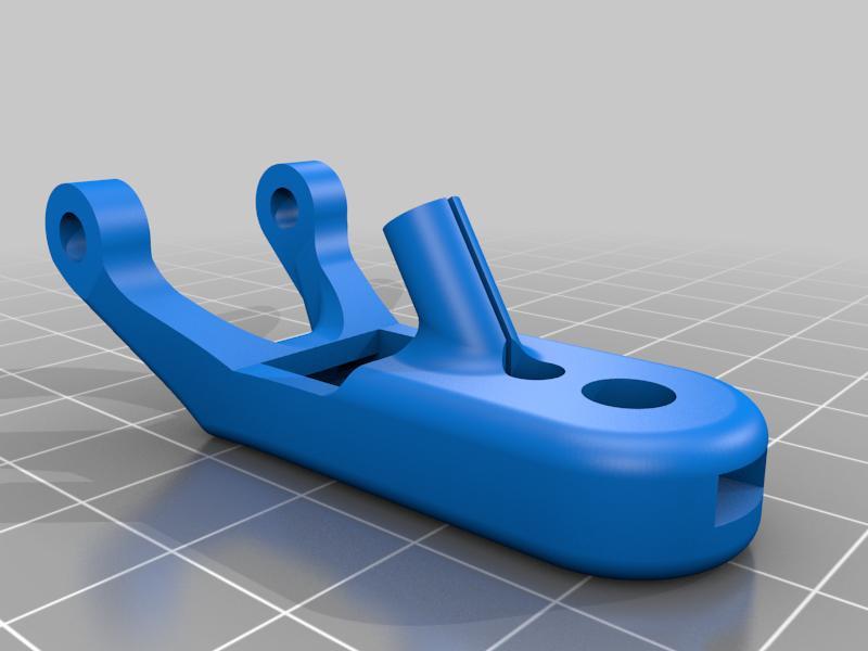 "Flex" GPS + ELRS + VTX antenna mount for Foxeer Foxwhoop25