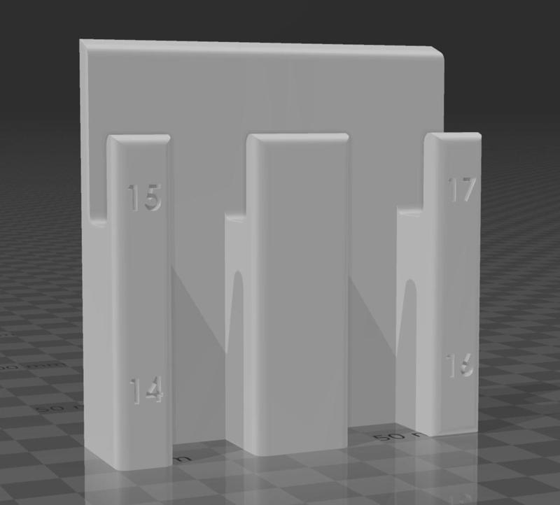 Gabelschlüsselhalter Lochwand Updated