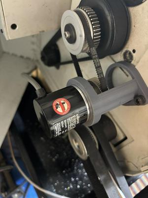 Electronic lead screw encoder bracket