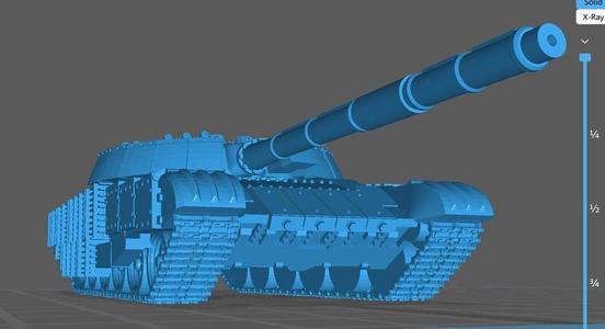 T-72 B2 Rogatka Tank 2.0 (M. Bergman remix)-NEW double-pin tracks! NEW rear BAR armor, new cloth mantlet cover, and cupola gun shield!