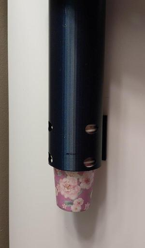 2 oz. Dixie Cup Holder/Dispenser - Wall Mounted
