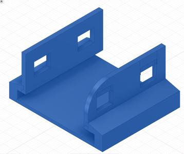 Tractive holder for 40mm collar