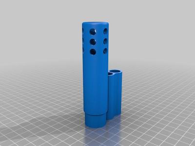 Nerf Elite Ace - Barrel and Picatinny Rail mods