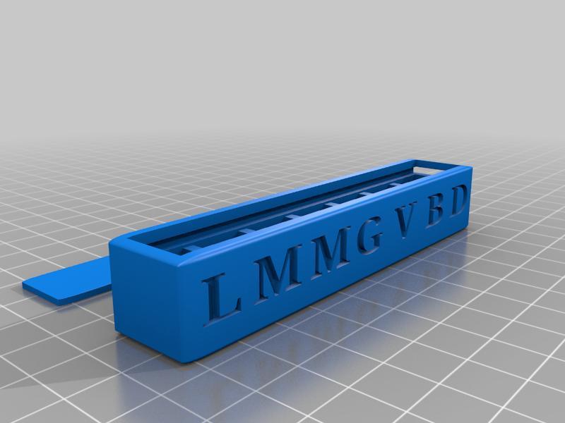 Pill box, 1 week, Italian