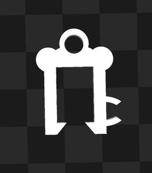 K1 Max Bowden tube clip