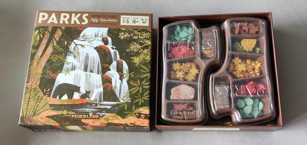 Parks & Nightfall & Wildlife - Sleeved Cards