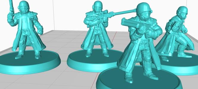 NCR Rangers With Bases