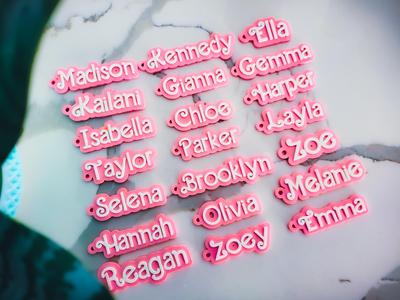 200+ Custom Name Barbie Keychain