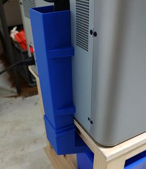 Poop Chute - Under Table