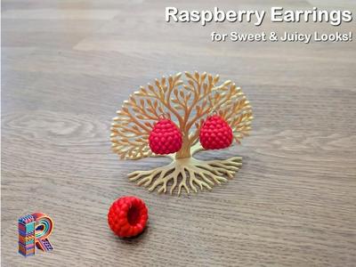 Raspberry Earrings for Sweet & Juicy Looks!