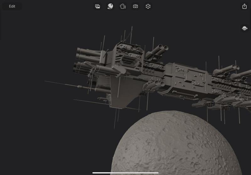 Babylon 5 Hades Class Heavy Dreadnought