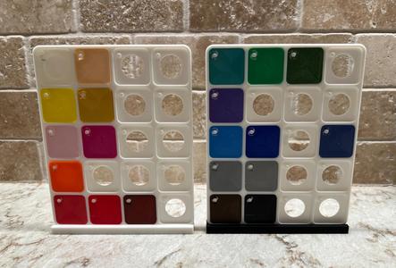 Swatch Display Board Stand - Minimalist
