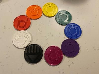 Lantern Corps Coasters