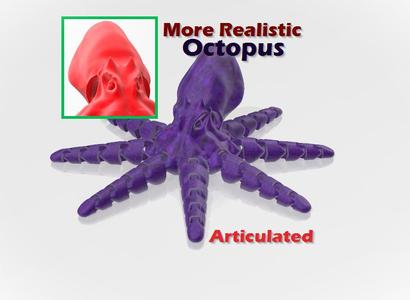Realistic Octopus