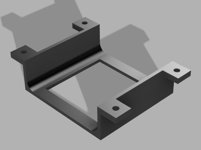 HP/generic PC power supply under-desk holder