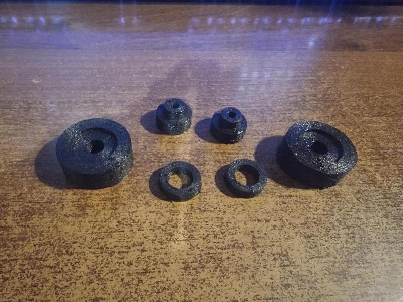 Suzuki Djebel 250 Gas tank Cusions