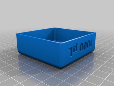 Caixa para ponteiras de micropipeta 1 mL
