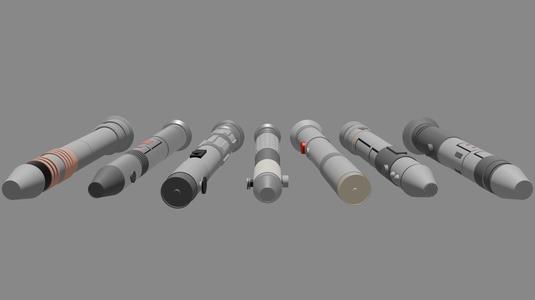 All 7 Tales of the Empire Sabers