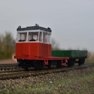 MUV69 czech railway utility vehicle H0