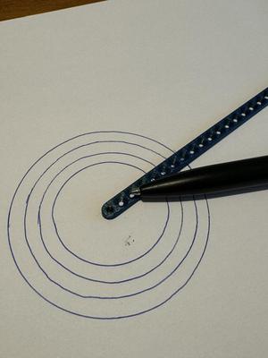 Woodworking Circular Drawing Tool (Metric)