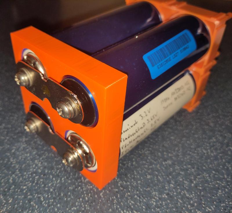 LiFePo E 38120 SE x 4 Pack Frame