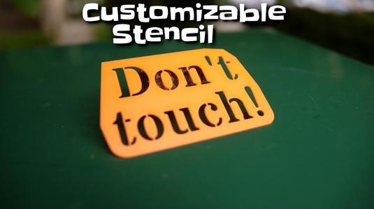 Configurable Stencil