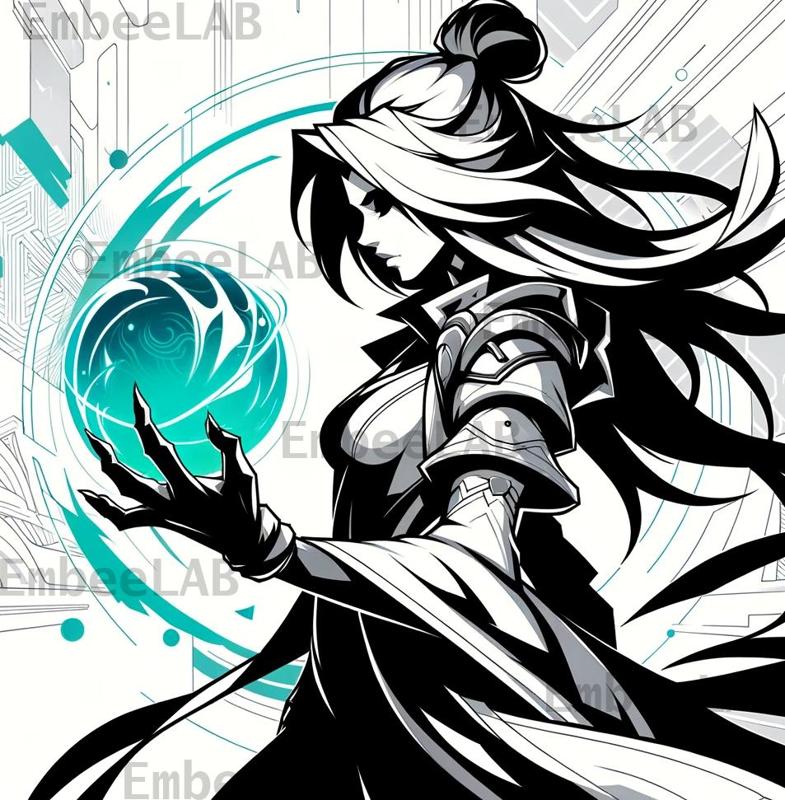 Hueforge - Valorant Sage holding her Orb