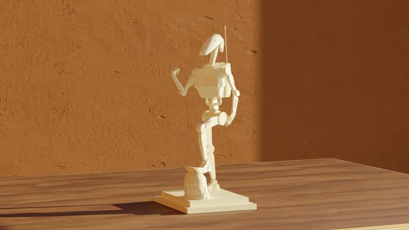 B1 Battle Droid - Star Wars Home Decoration