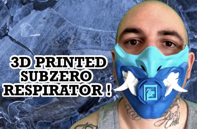 COVID-19 samurai respirator sub zero