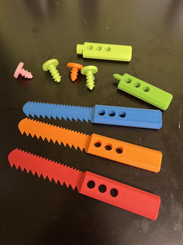 Cardboard saw, Cardboard tools and cardboard screws