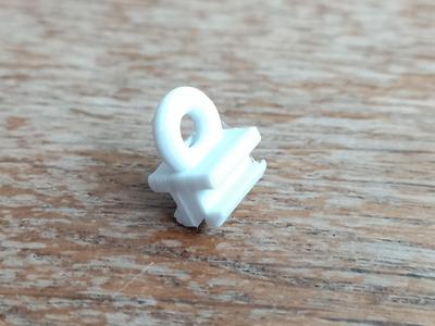 Clip in curtain rail glide