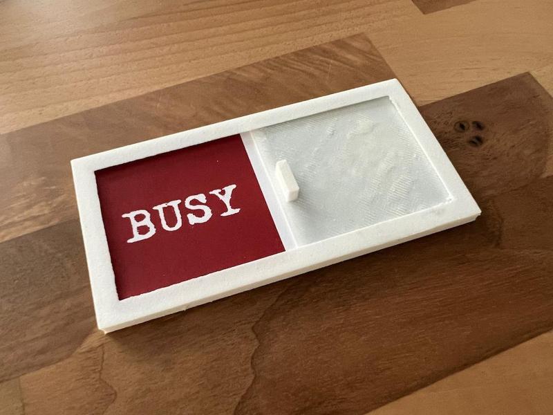 Free/Busy Sign