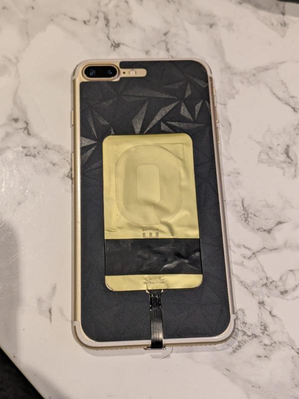 Iphone 7/8 Plus - QI Receiver - Backmatch Support