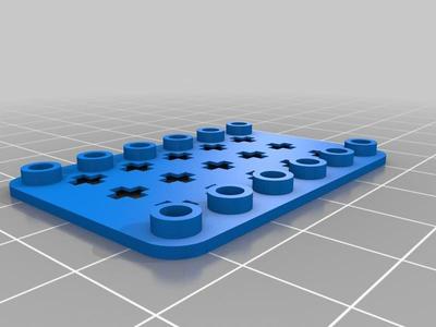Custom LEGO Technic-Compatible Plate