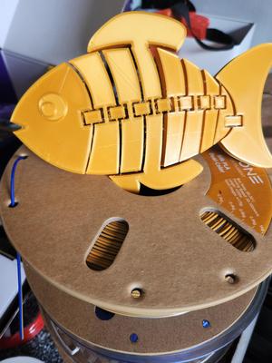 articulating fish toy