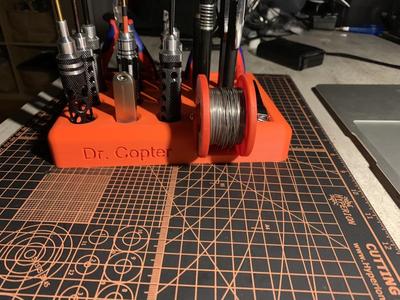 Desktop organizer ( Screwdrivers, soldering iron, pen ect. )