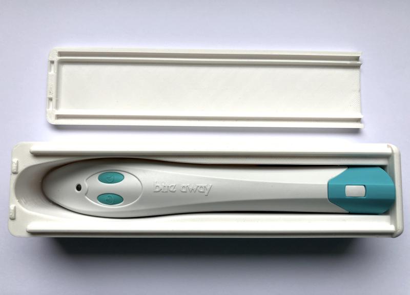 Travel case for bite away heat pen