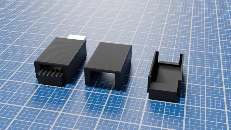 USB-UART converter case (TTL CP2102)