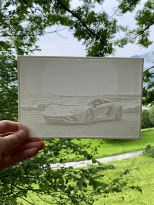 Lamborghini Lithophane