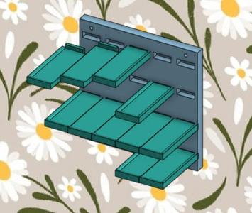 Customizable shelving unit