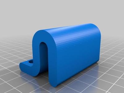 Aquarium Dosing line holder for 6mm glass