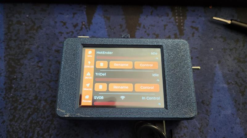 Battery Powered CYD Klipper Case