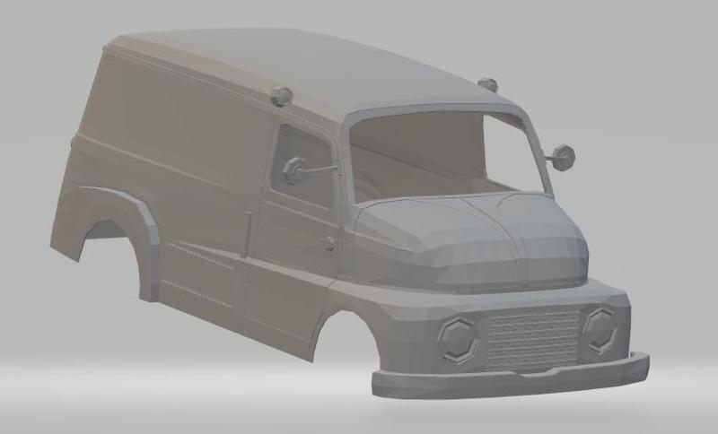 Fiat 615 Printable Body Van