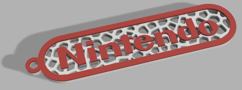 Llavero Nintendo - Voronoi