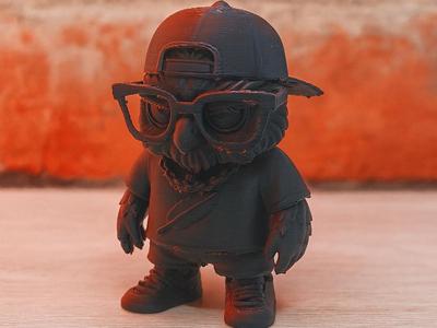 The Cool Owl with Urban Street Style